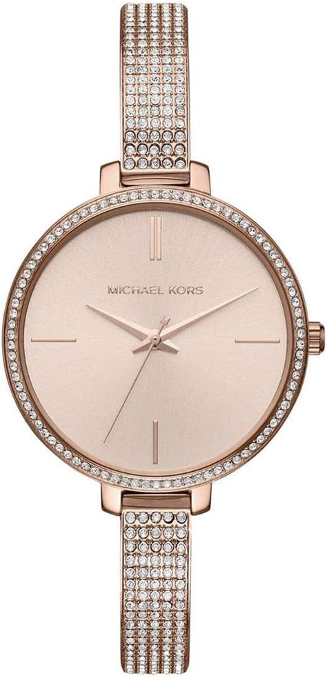 michael michael kors women's jaryn silicone strap watch|Michael Kors Women's Jaryn Three.